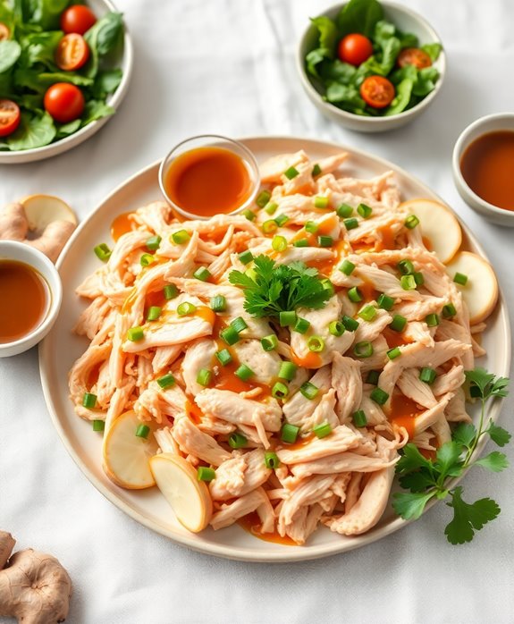 cold ginger chicken dish