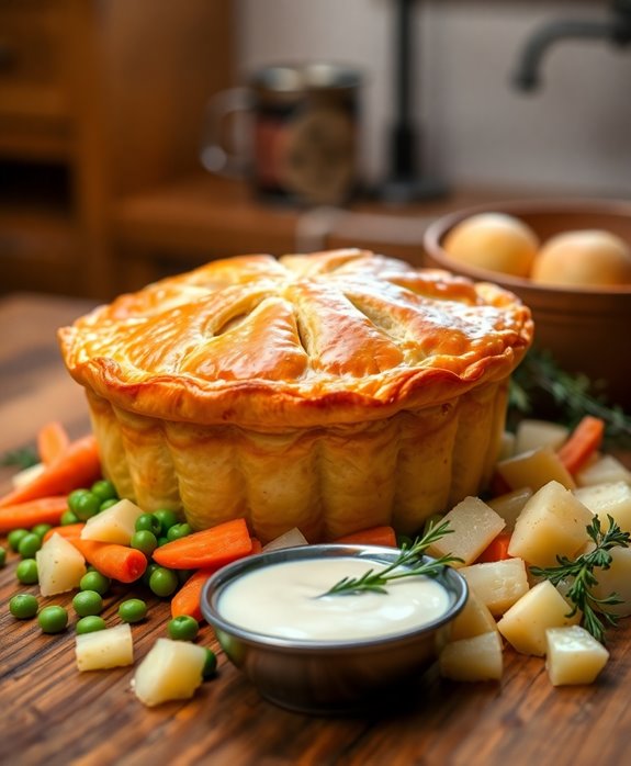 dairy free chicken pot pie