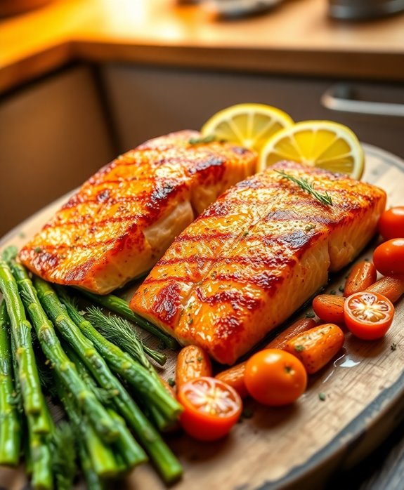 delicious kokanee salmon dish