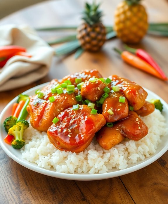 hawaiian garlic chicken recipe