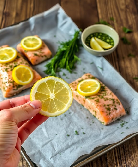 incorporate lemon slices