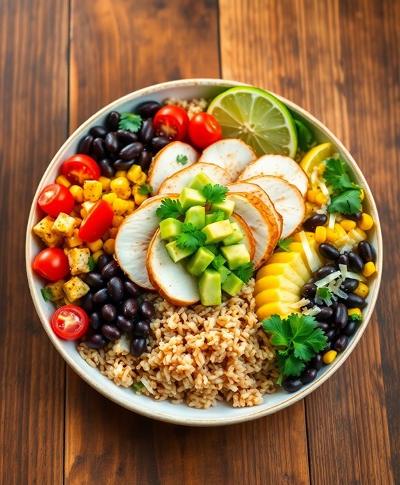 southwest chicken bowl recipe