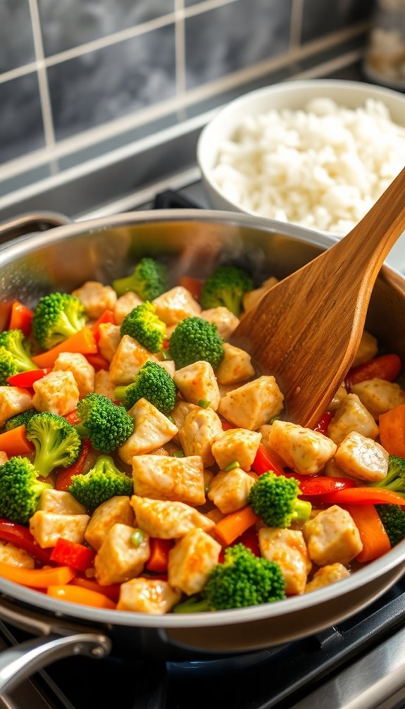 cooking instructions and ingredients