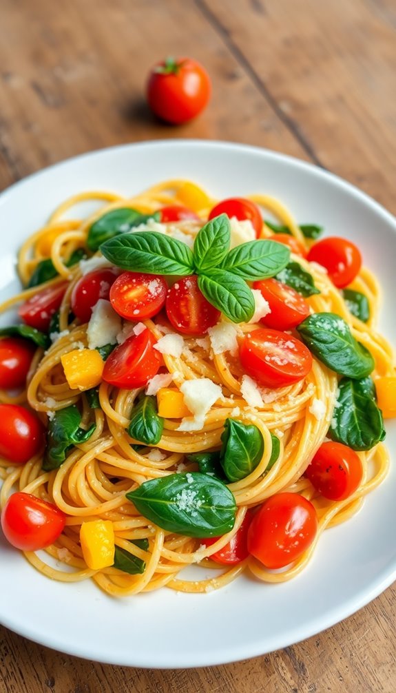 filling pasta lunch recipe