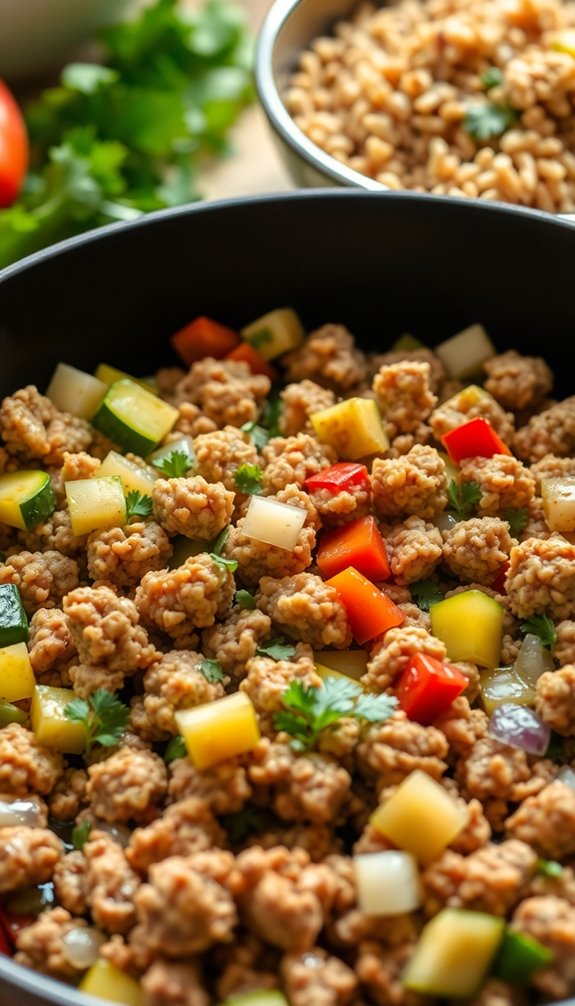 ground turkey lunch recipe