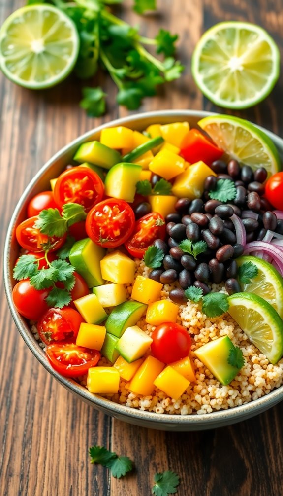 healthy clean eating lunch