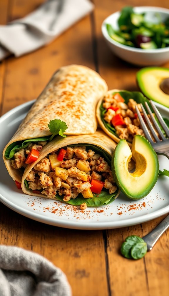 healthy ground turkey meal