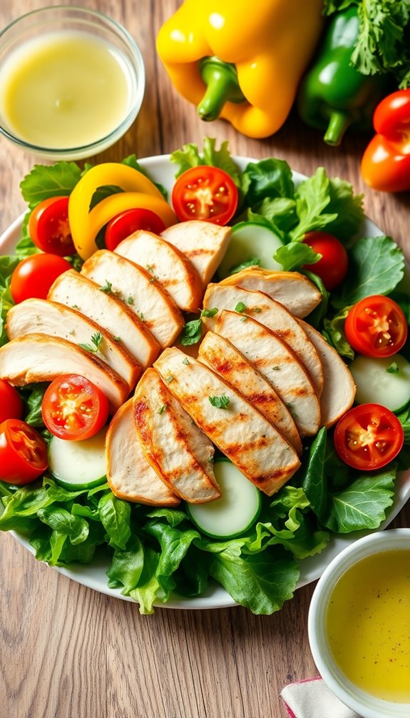 healthy low calorie lunch