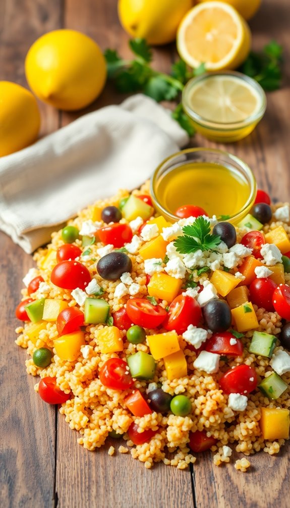 healthy meal for productivity