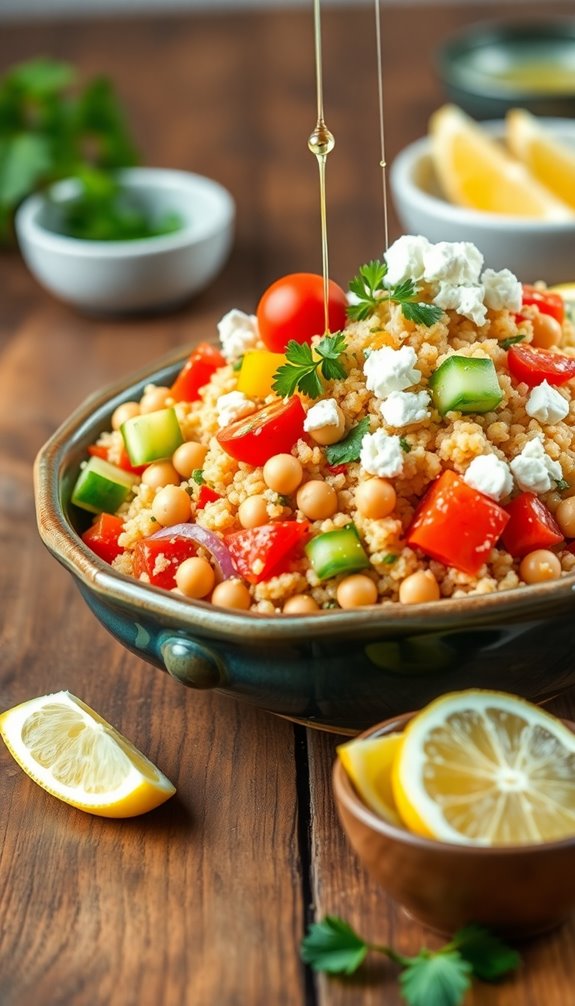 healthy mediterranean lunch recipe