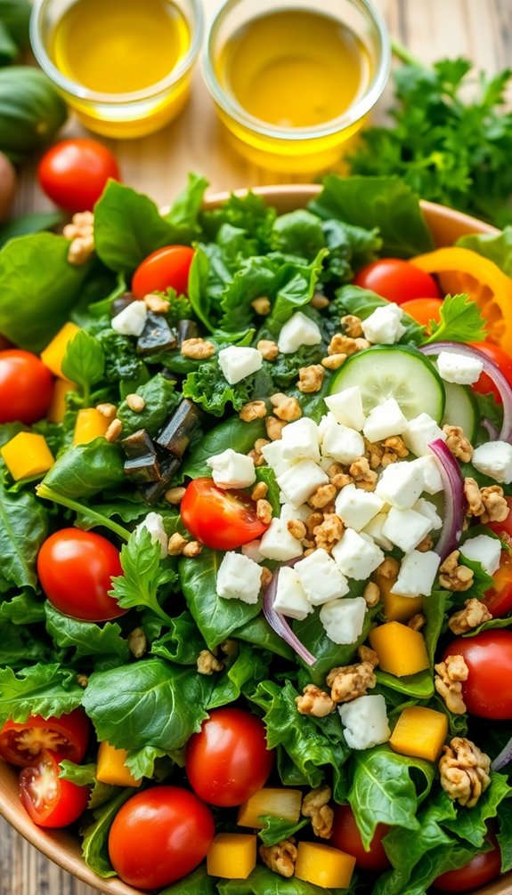 healthy salad for lunch