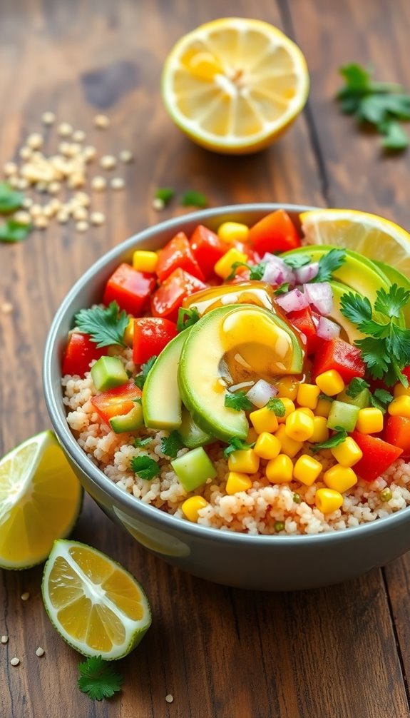 healthy vegetarian lunch recipe