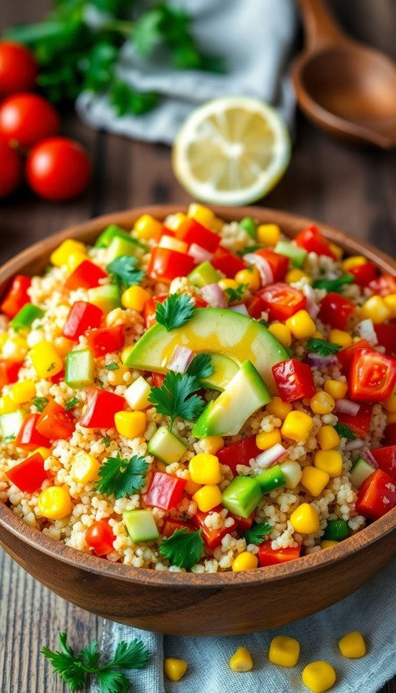 healthy vegetarian lunch recipe