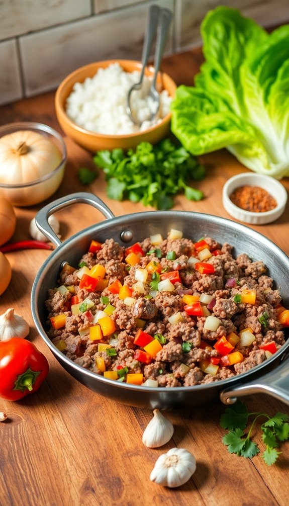 quick ground beef meal