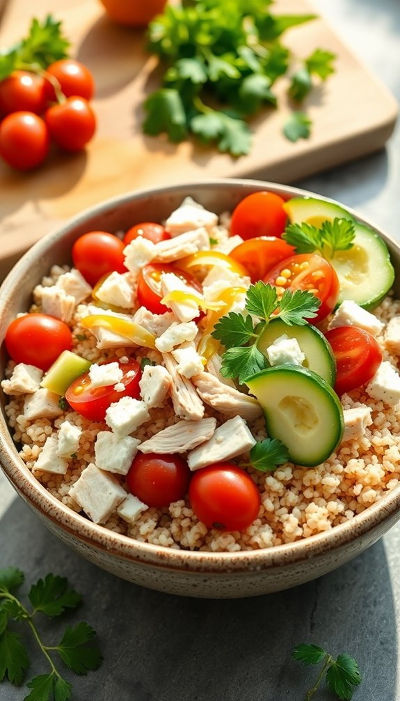 quick lunch for busy schedules