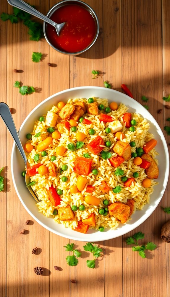 simple indian lunch idea