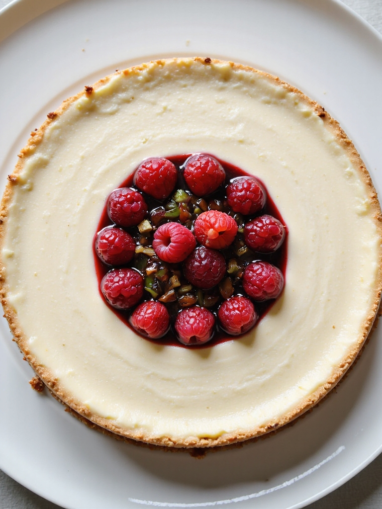 smoky raspberry cheesecake fusion