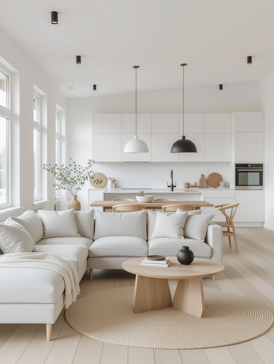 airy inviting minimalist elegance