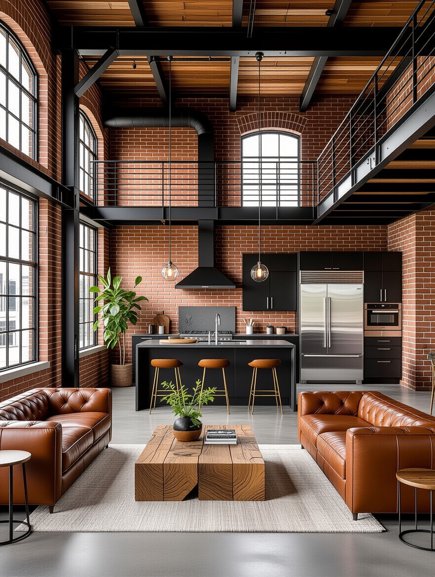 bold industrial chic design
