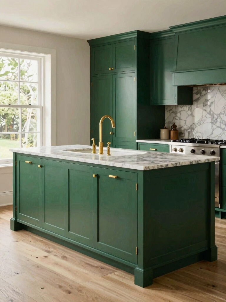 brass hardware enhances elegance