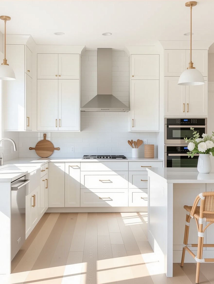 brighten small kitchen spaces
