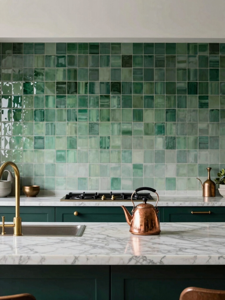 budget friendly two tone backsplashes
