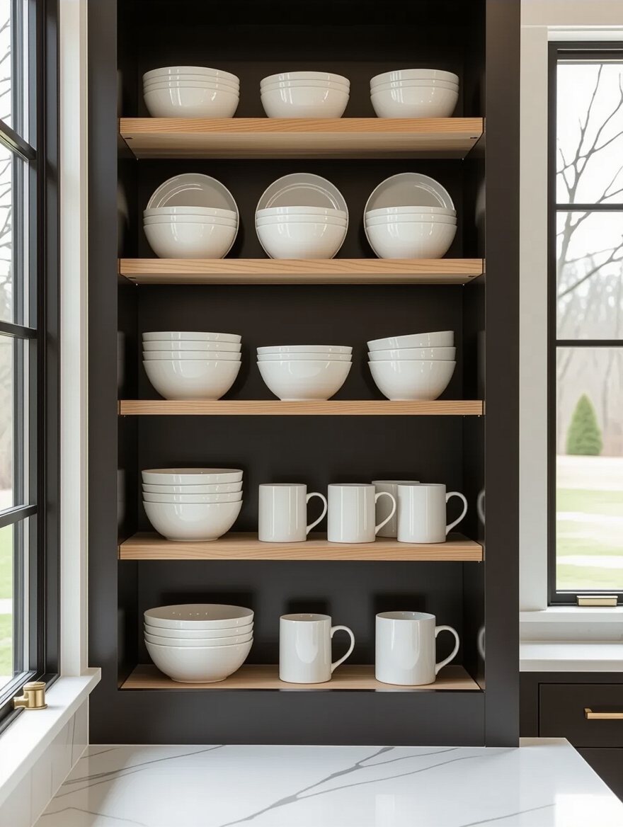cohesive uniform dishware styling