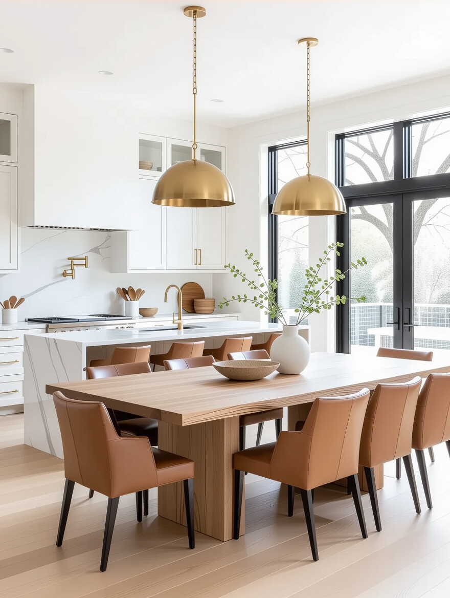 cozy functional dining integration