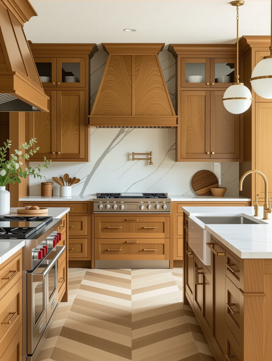 cozy inviting wood kitchens