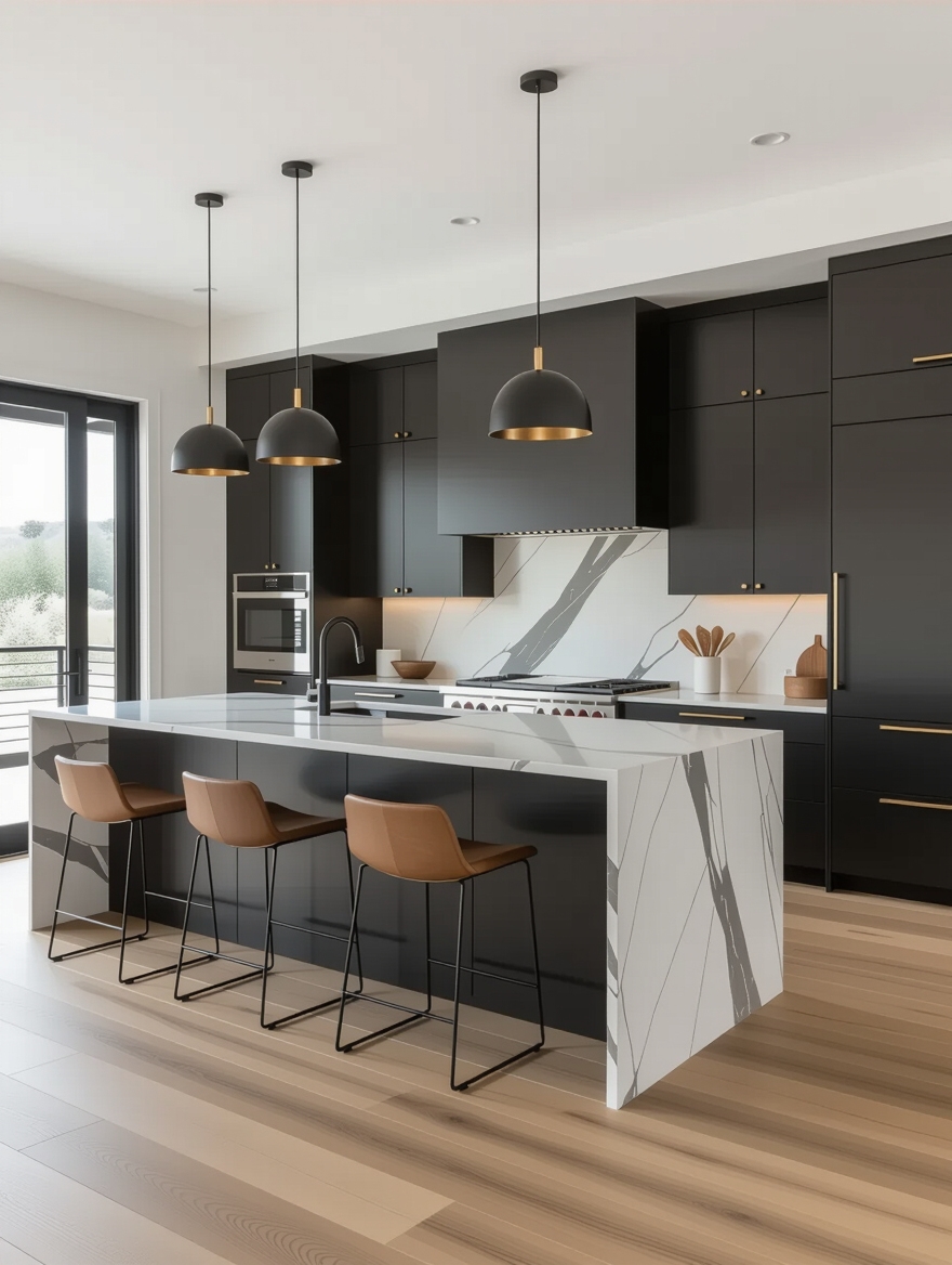 cozy open kitchen boundaries