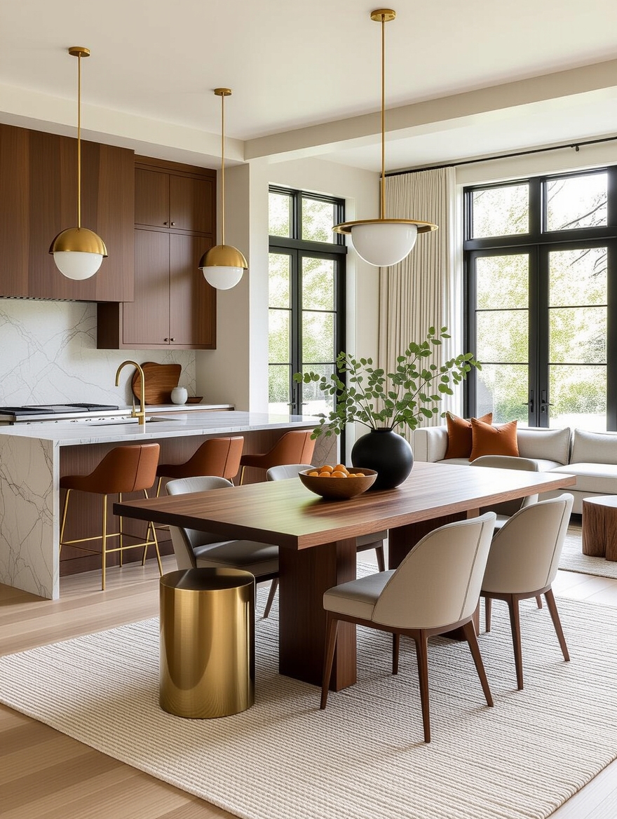 define spaces with furniture