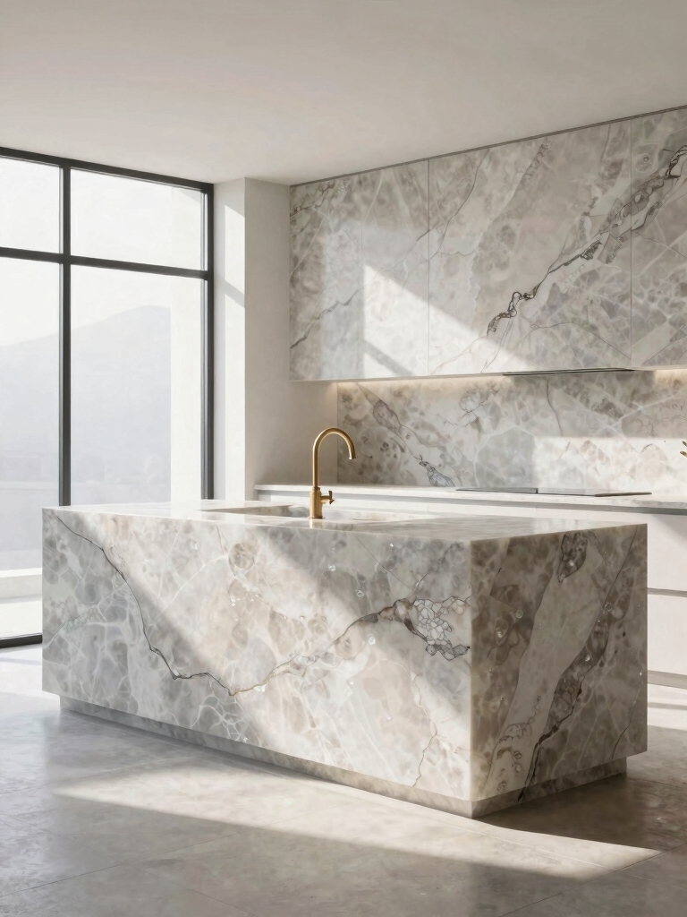 durable stylish quartz island