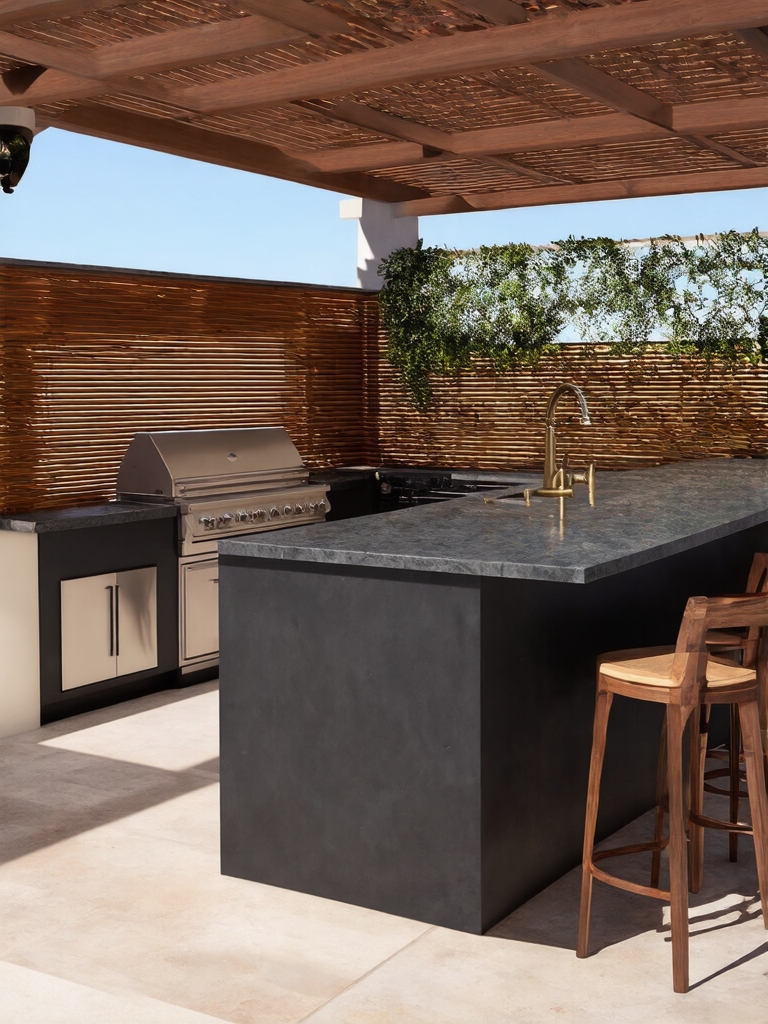 efficient compact kitchen layout