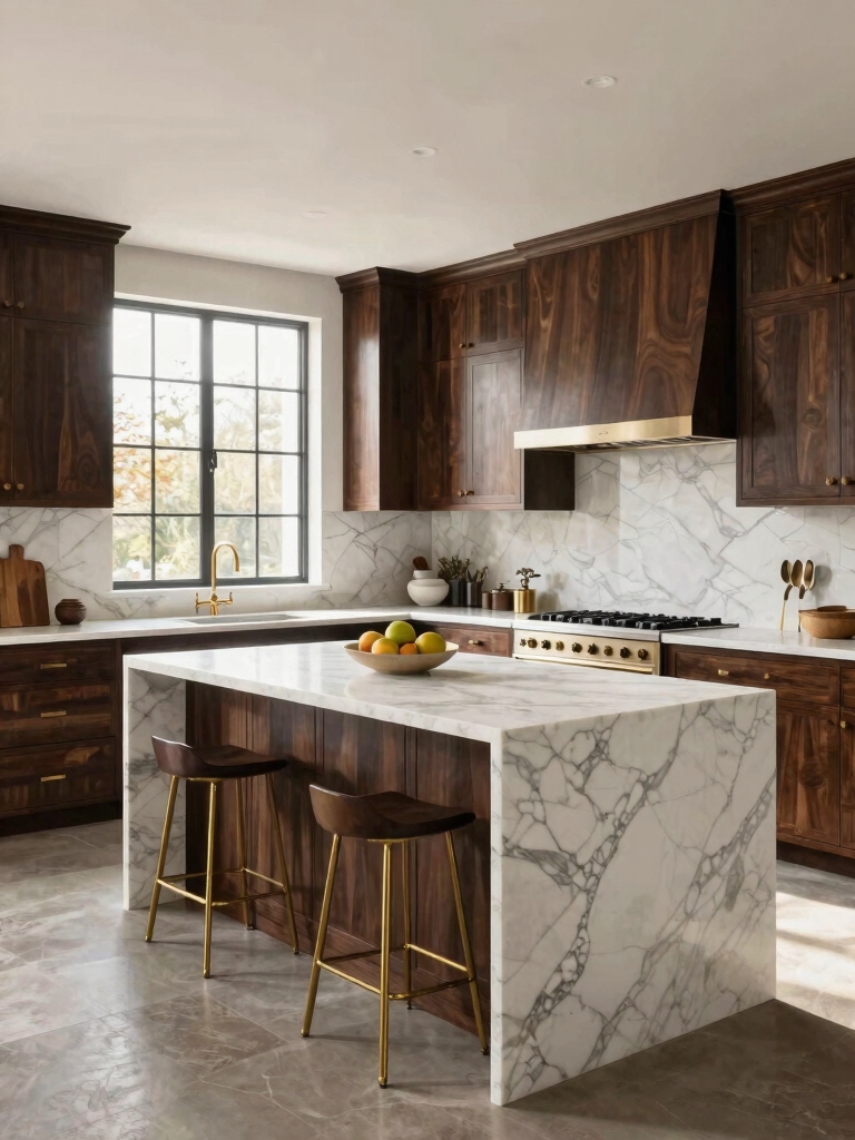 efficient dual cook kitchen design