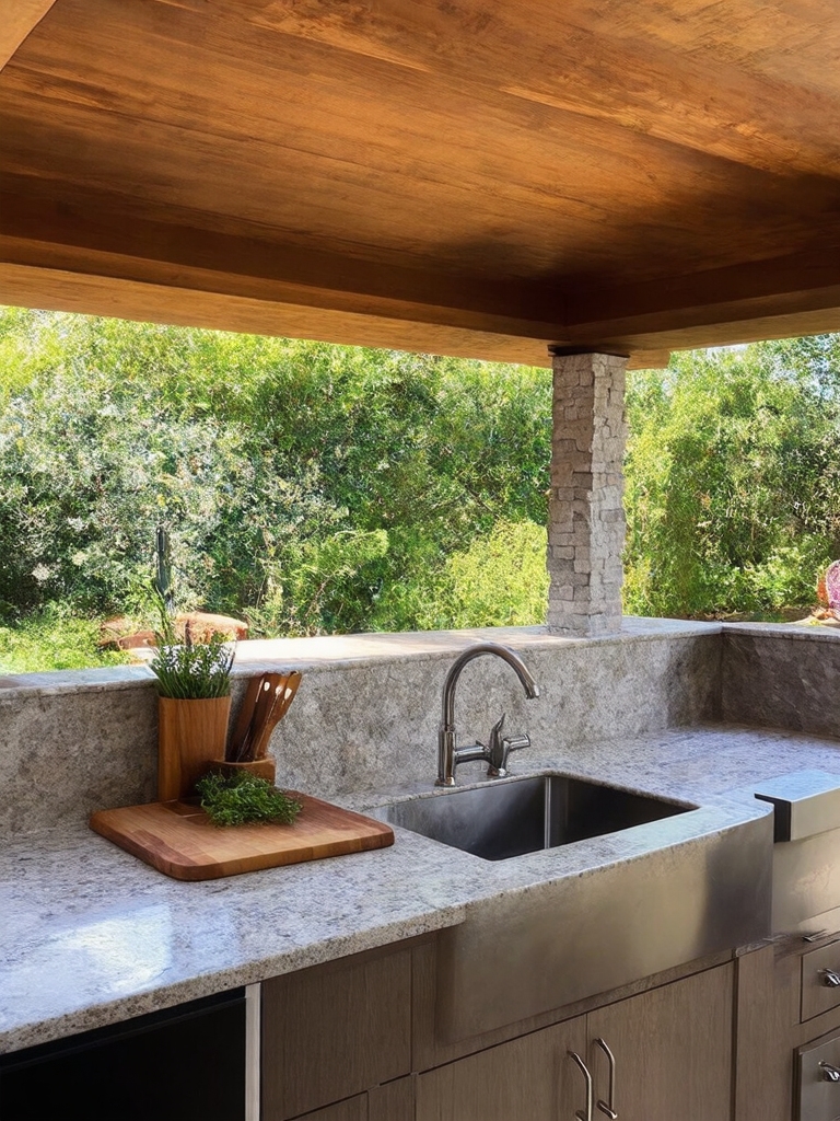 efficient grilling prep zone