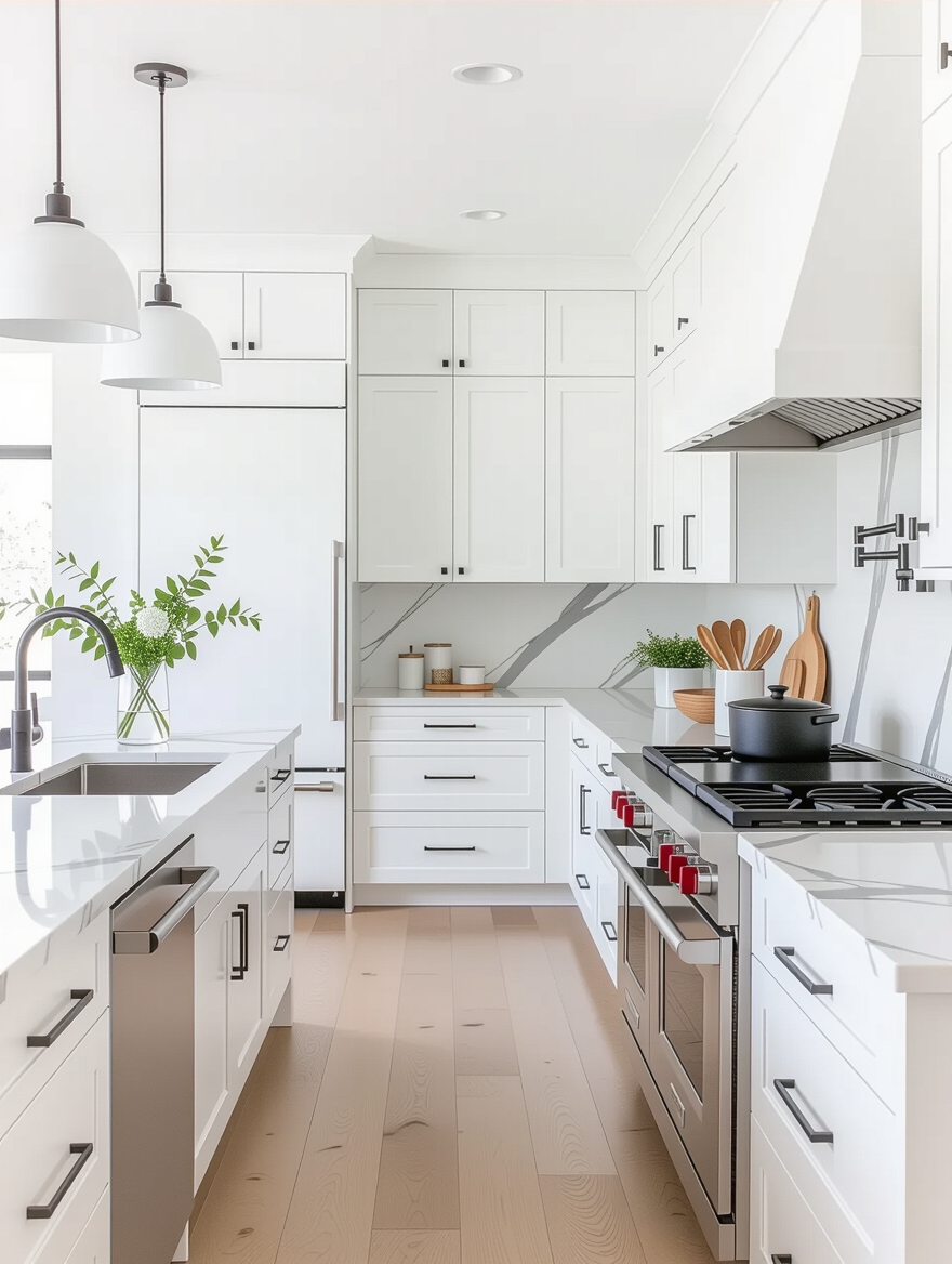efficient modern kitchen design