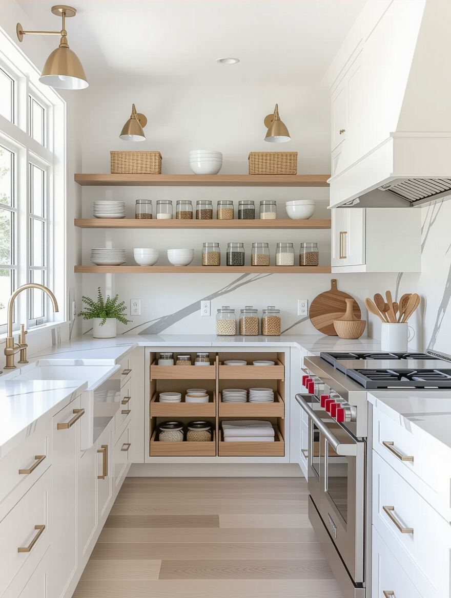 efficient pull out pantry solutions