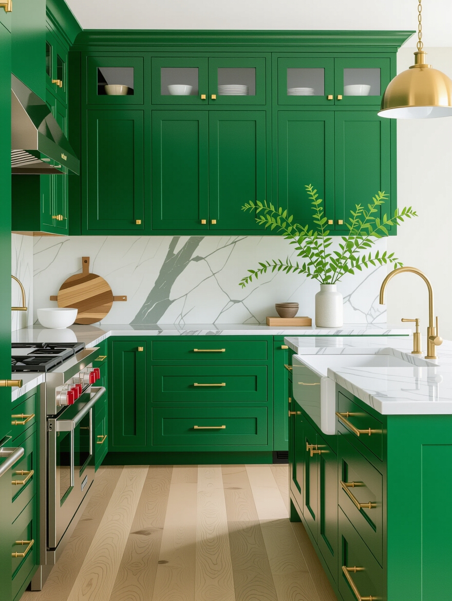 elegant countertop options for green