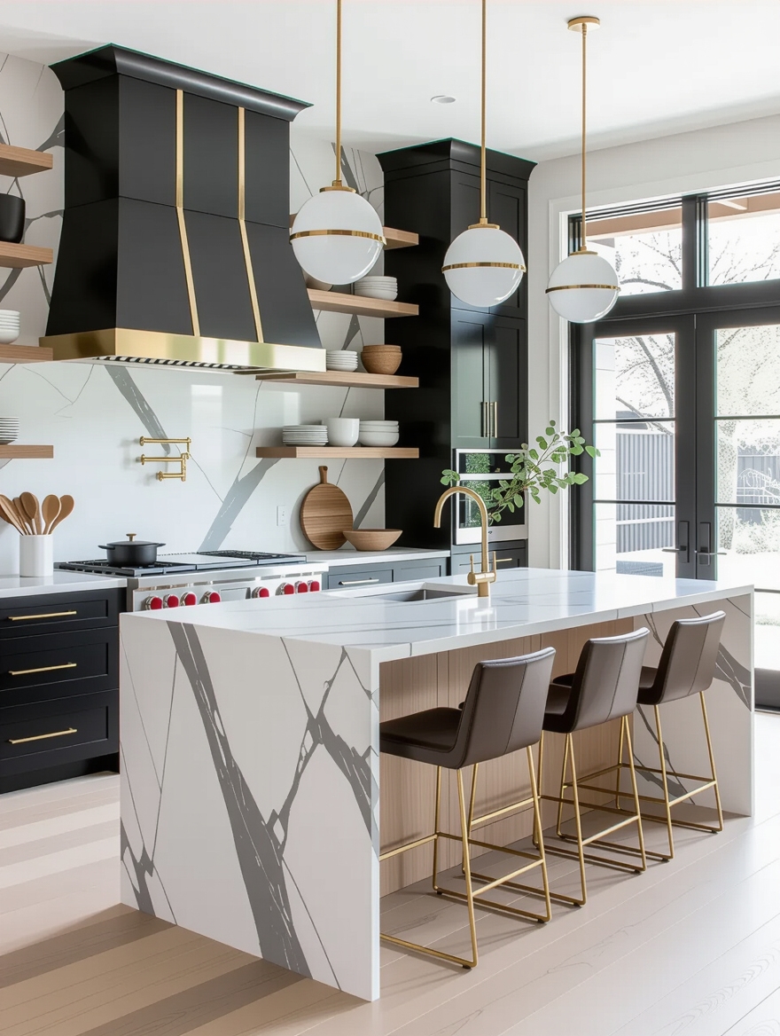 elevate open kitchen interiors