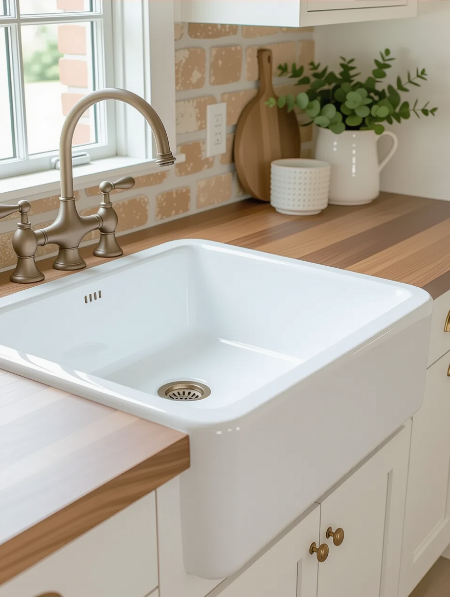 farmhouse sinks enhance kitchens