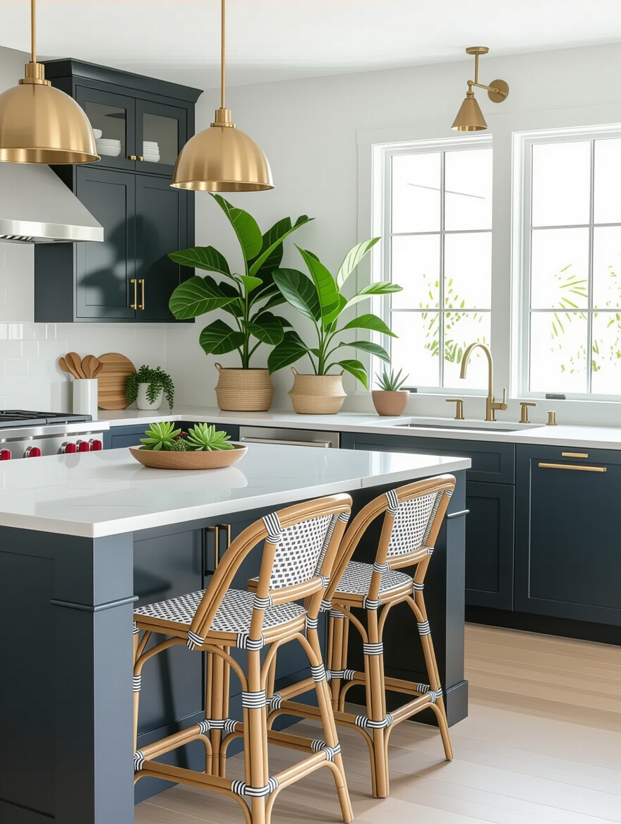 fresh coastal plant accents