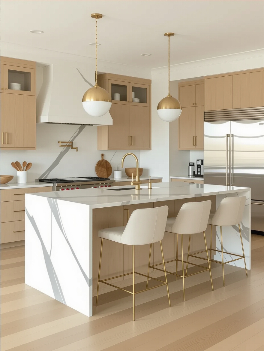 functional and stylish kitchen island