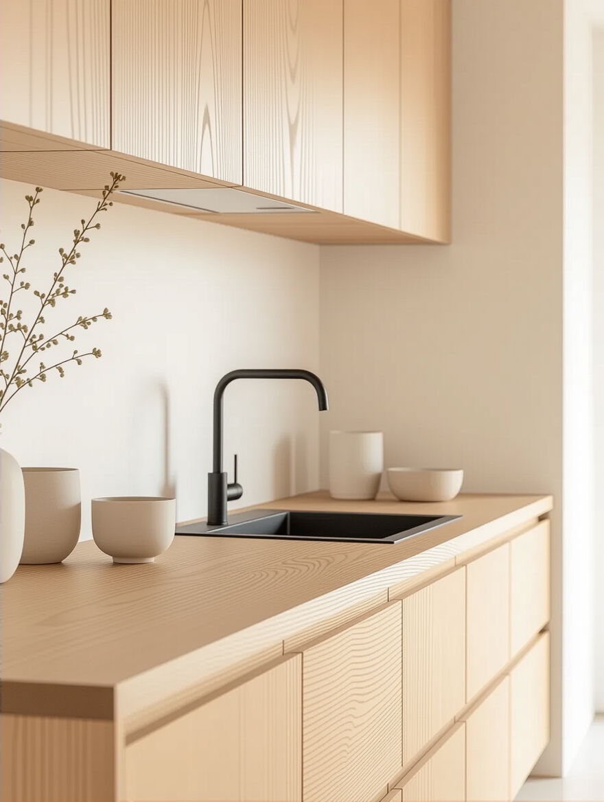 functional clutter free surfaces