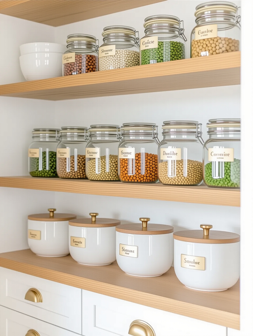 labeling for pantry organization