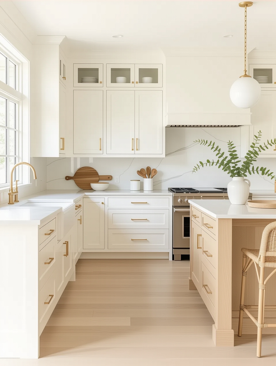 light colors enhance spaciousness