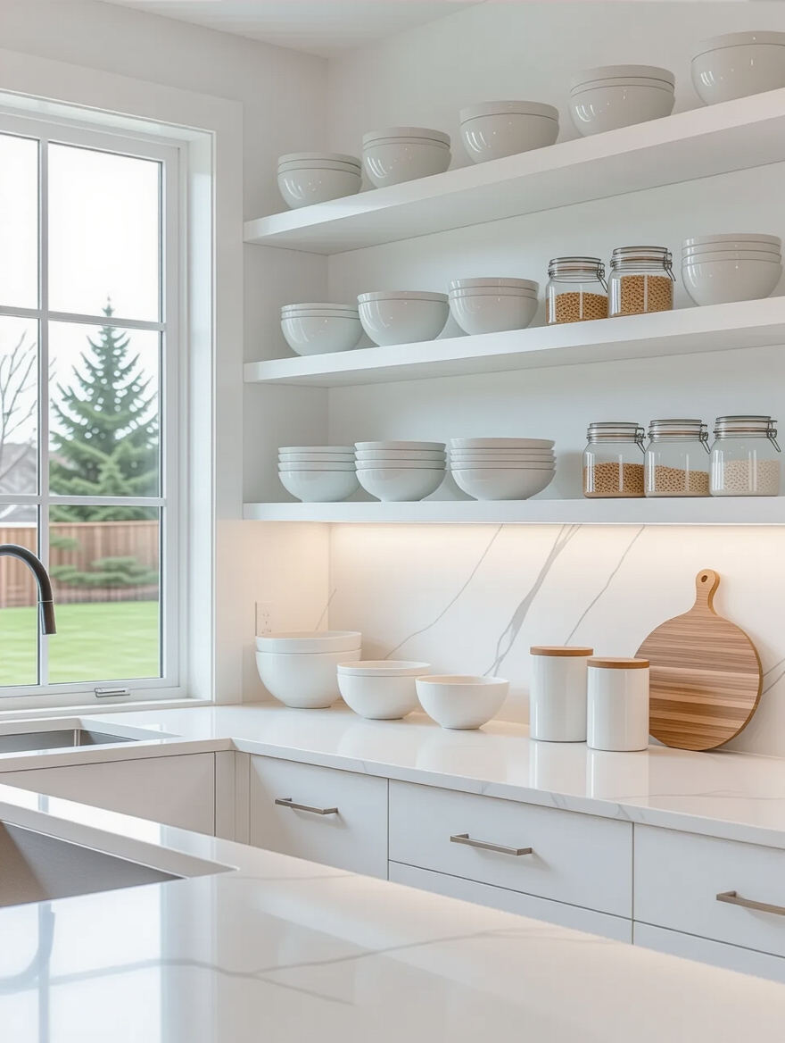 limit shelf items strategically