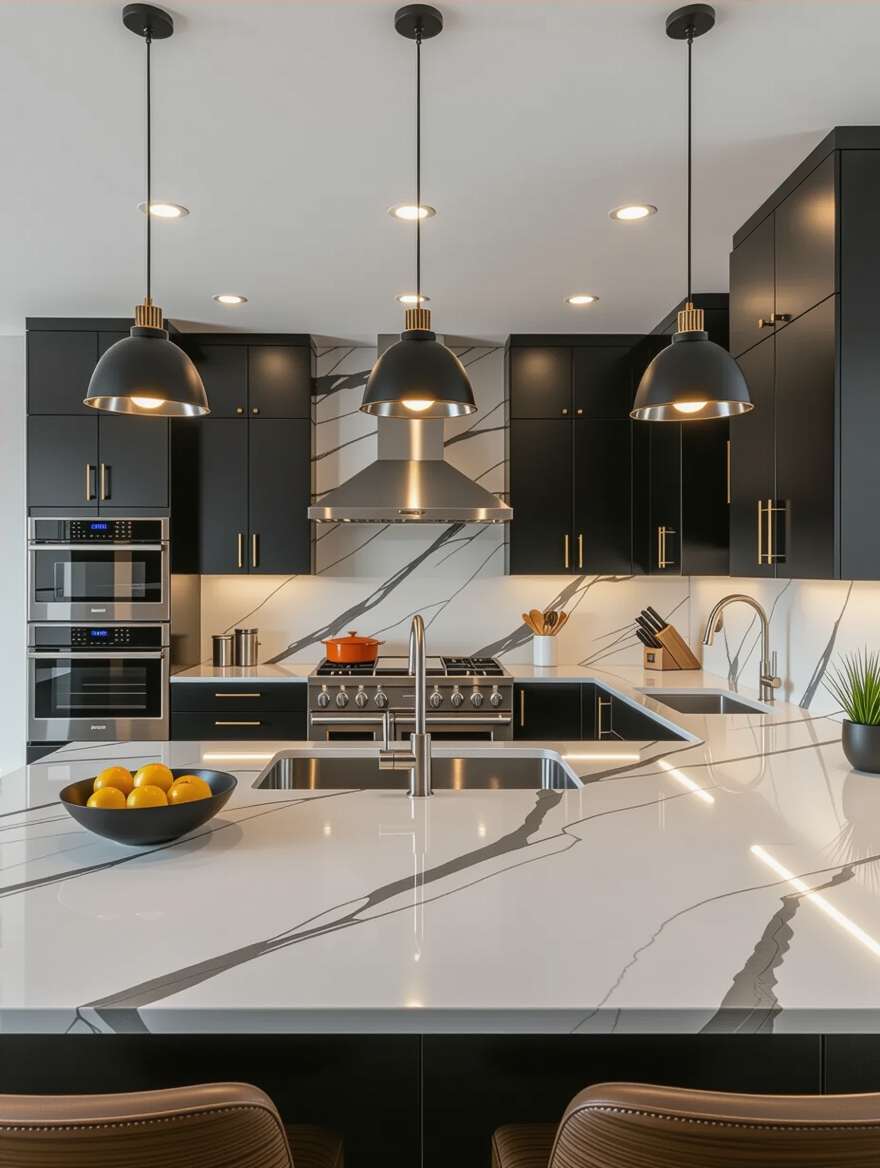 maximize counter space efficiently