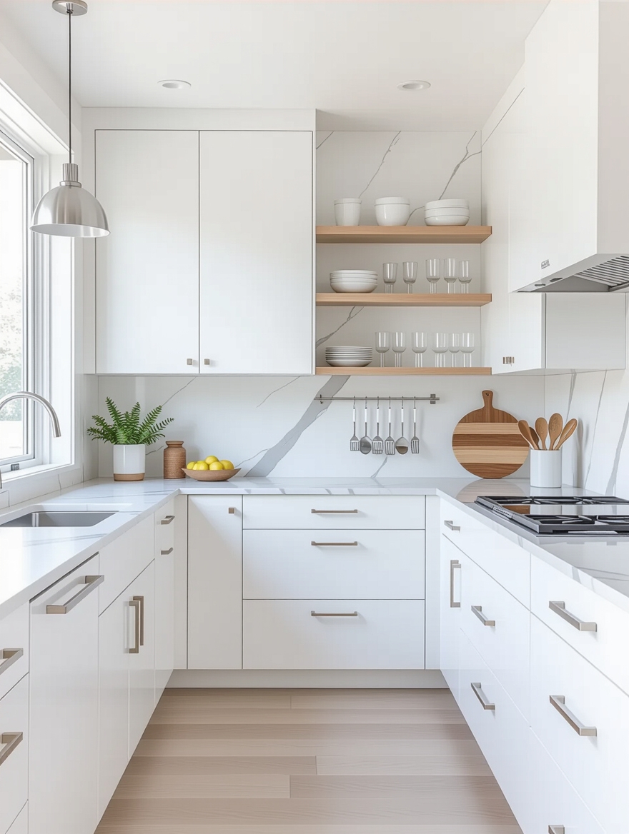 maximize small kitchen space