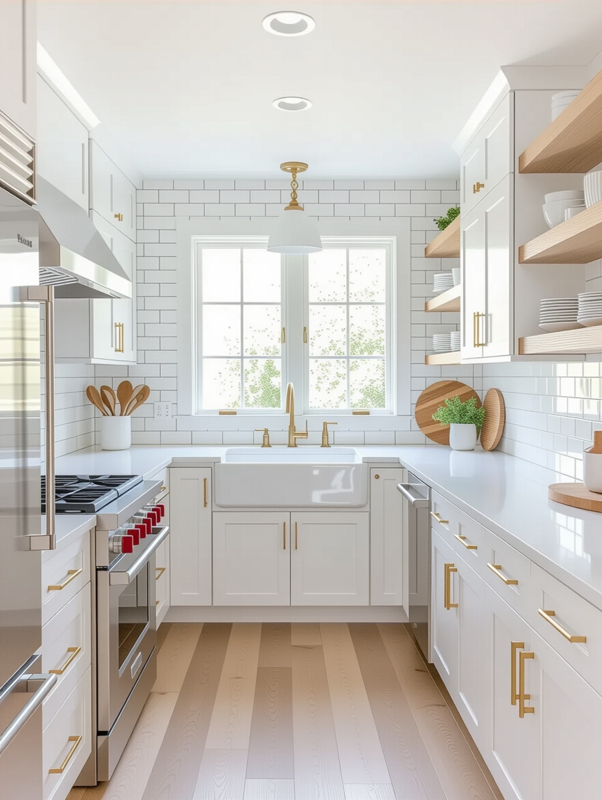 maximize small kitchen spaces