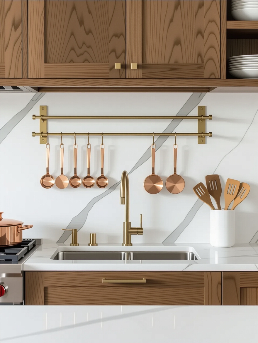 maximize vertical kitchen storage